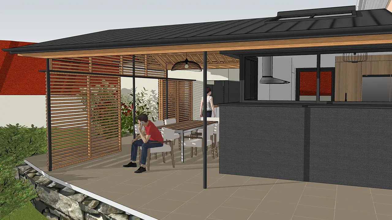 Extension : sous les lames